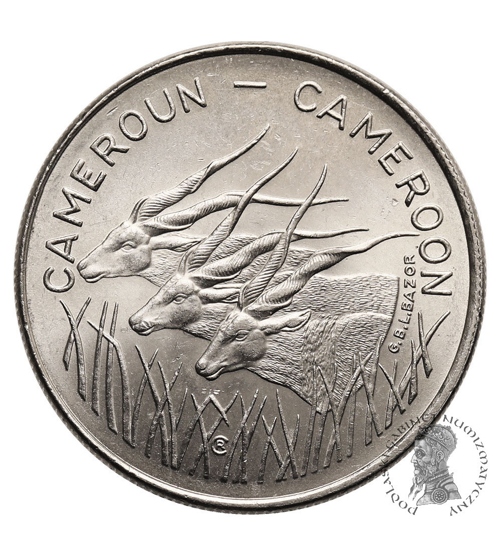 Cameroon, Republic. 100 Francs 1972 (a)