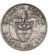 Colombia, Republic. 50 Centavos 1917, Simon Bolivar