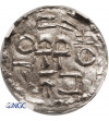 Germany, Swabia (Schwaben) Esslingen. Otto I - Otto III, 936-1002 AD. Denar no date, Esslingen mint - NGC MS 61