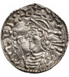 Anglia. Knut 1016-1035 AD. AR Penny (Denar), typu Short cross, ok. 1029-1035/6, Godric / Londyn - NGC MS 61