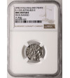 England, Aethelred II 978-1016. AR Penny Helmet type, ca. 1003-1009 AD, Winchester / Wulfnoth - NGC UNC Details