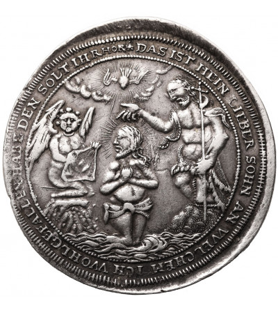 Germany. Tauftaler or Taufmedaille Baptism and Confirmation, 1st half of the 17th century,