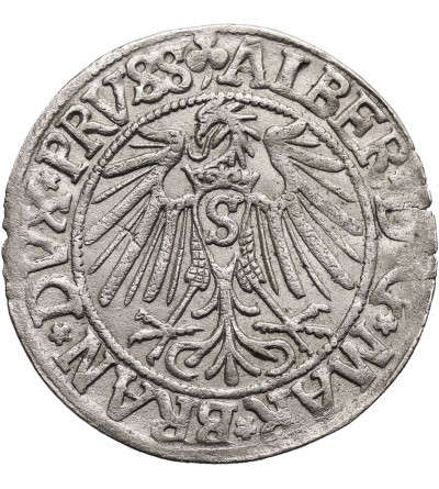 Prussia / Preussen, Herzogtum (Ostpreussen). Albrecht Hohenzollern 1525-1568. Groschen 1542, Königsberg