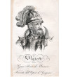 Olgierd, Wielki Książę Litewski, portret, staloryt XIX w., Storia della Polonia, Bernard Zaydler
