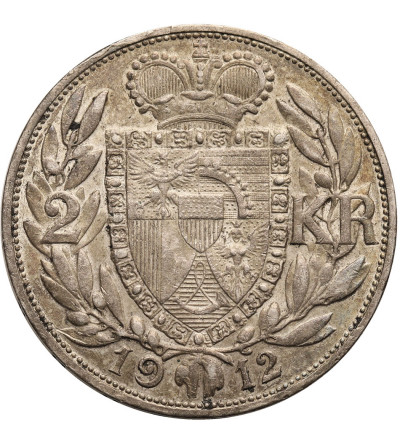 Liechtenstein, Prince John II 1858-1929. 2 korony 1912