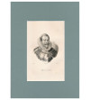 Zygmunt III Waza, Król Polski, portret, staloryt XIX w.,1840
