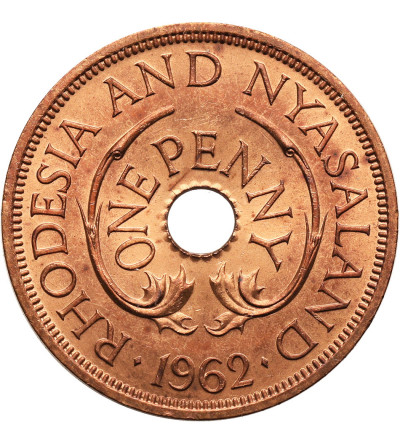 Rhodesia & Nyasaland. Penny 1962
