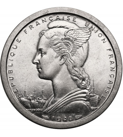 Madagascar. 2 Francs 1948