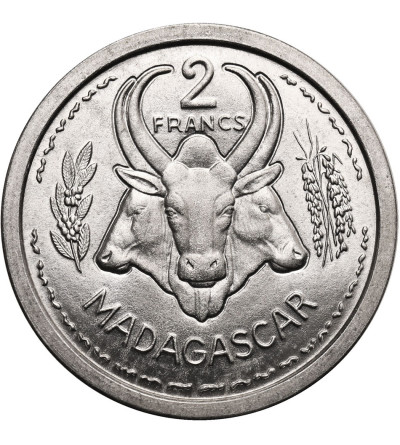 Madagaskar. 2 franki 1948