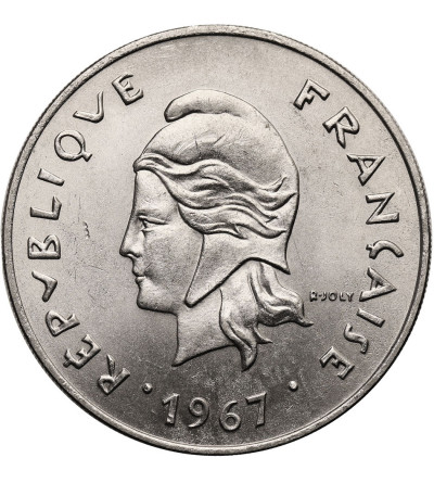 Nowa Kaledonia. 50 franków 1967