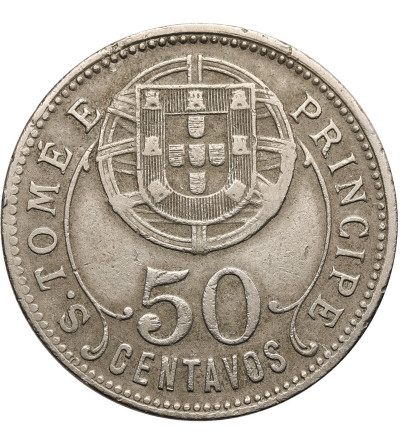 Wyspa Św. Tomasza i Książęca. 50 Centavos 1929
