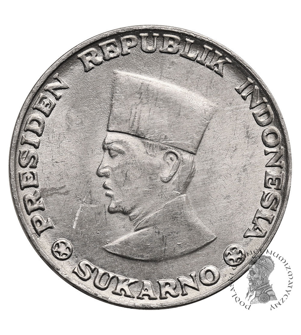 Indonezja, archipelag Riua. 25 Sen 1962, Sukarno - obrzeże z napisem RIAU - KEPULAUAN