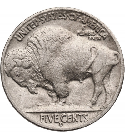 USA. 5 Cents (Buffalo Nickel) 1935 D, Denver
