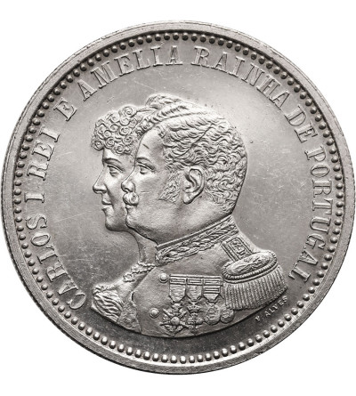 Portugalia, Carlos I 1889-1908. 500 Reis 1898, 400-lecie odkrycia Indii
