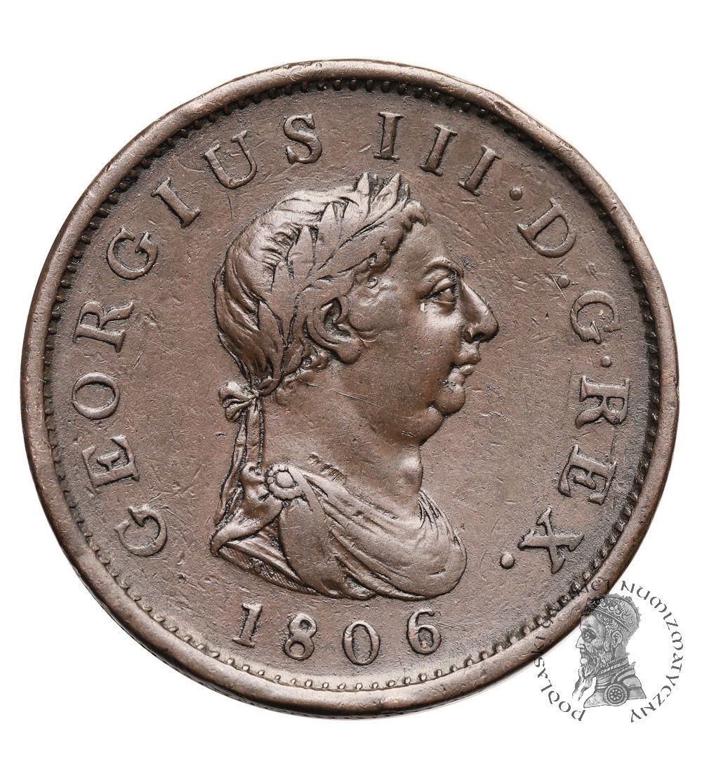 Great Britain, George III 1760-1820. Penny 1806, BRITANNIA