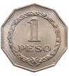 Kolumbia. 1 Peso 1967, Simon Bolivar