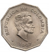 Kolumbia. 1 Peso 1967, Simon Bolivar