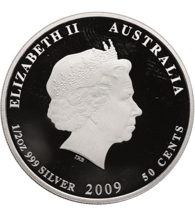Australia. 50 Cents 2009, Leafy Sea Dragon - Proof (1/2 Oz .999)