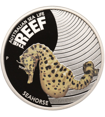 Australia. 50 Cents 2010, Seahorse - Proof (1/2 Oz .999)