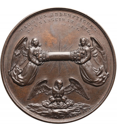 Belgia, Flandria Zachodnia (Brugia). Medal 1924 upamiętniający procesję Świętej Krwi w Brugii
