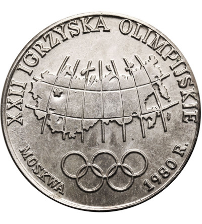 Poland. Commemorative medal, XXII Olympic Games Moscow 1980