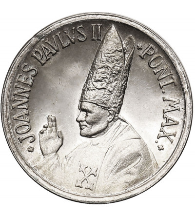 Watykan / Państwo Papieskie. Srebrny miniaturowy medal z Janem pawłem II