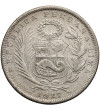 Peru. 1/2 Sol 1927, Lima