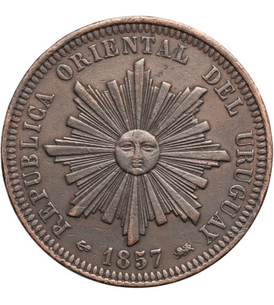 Urugwaj. 40 Centesimos 1857 D