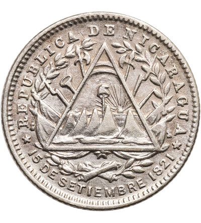 Nikaragua. 10 Centavos 1887 H
