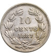 Nicaragua. 10 Centavos 1887 H