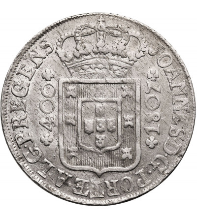 Portugalia. 400 Reis 1807, Joao, jak książę regent 1799-1816