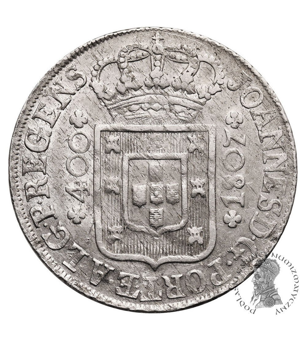 Portugal. 400 Reis 1807, Joao, as Prince Regent 1799-1816