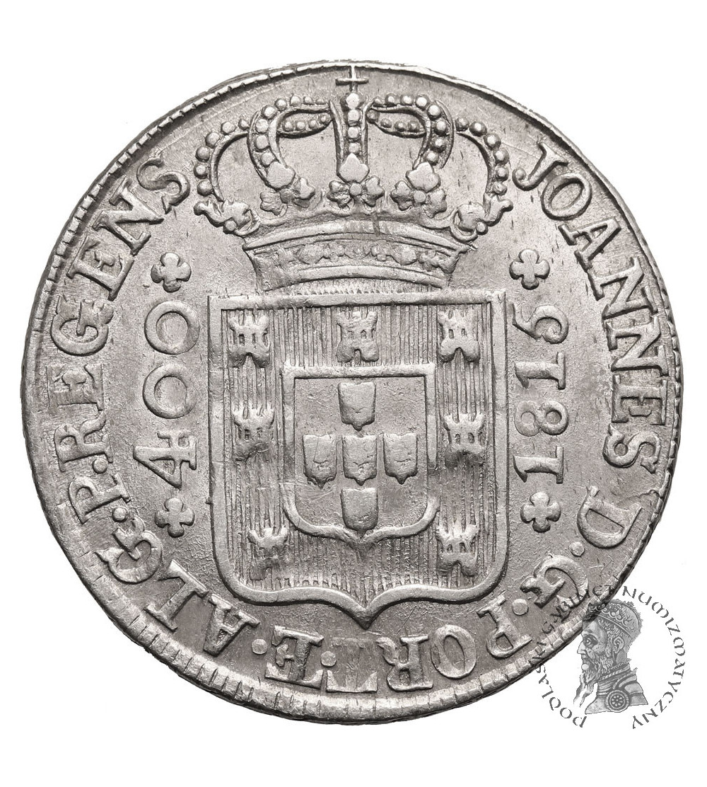 Portugalia. 400 Reis 1815, Joao, jak książę regent 1799-1816