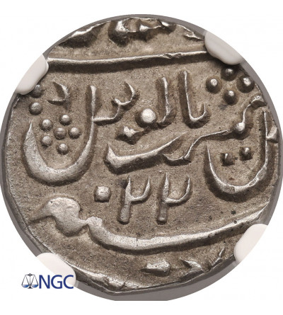 Indie - Jaisalmir. Muhammad Shah. 1/2 rupii AH 1153 / 22 - NGC AU 55