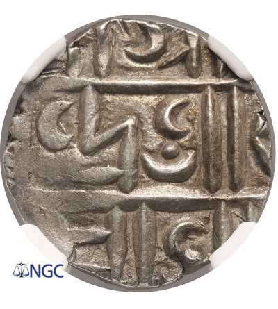 Bhutan. AR 1/2 rupii (Deb), bez daty (1790-1840 AD) - NGC AU 58