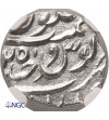 India - Hyderabad, Mir Mahbub Ali Khan II. AR 1/4 Rupee, AH 1289 / 1872 AD - NGC UNC Details