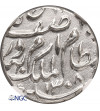 Indie - Hyderabad, Mir Mahbub Ali Khan II. AR 1/4 Rupii, AH 1308 / 1891 AD - NGC UNC Details