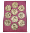 Poland. A set of 10 bronze medals commemorating outstanding Polish commanders and their victorious battles
