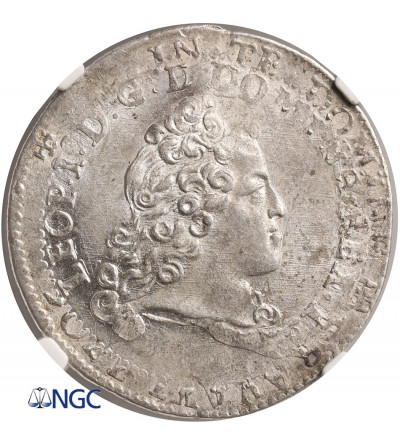 Francja, Lotaryngia. Teston 1716, Leopold I 1690-1729 - NGC MS 61