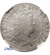 France, Lorraine. AR Teston 1711, Leopold I 1690-1729 - NGC MS 61