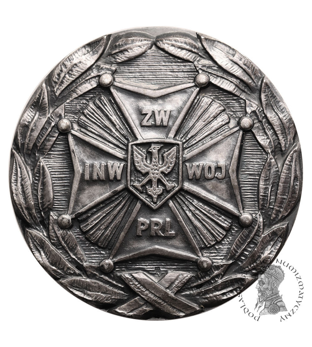 Poland, PRL 1952-1989, medal for meritorious service to the Union of War Veterans- silver plated bronze