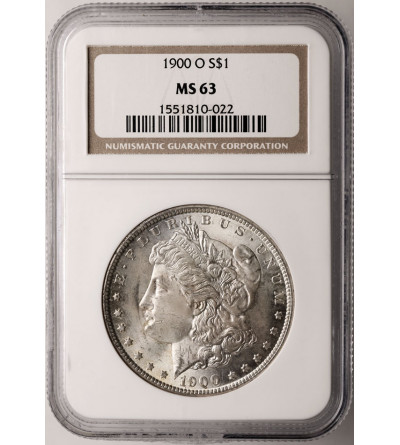 USA. Morgan Dollar, 1900 O, New Orleans - NGC MS 63