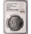 Poland. 100000 Zlotych 1990, Solidarity, var. B, without the letter L - NGC MS 64, patina!!