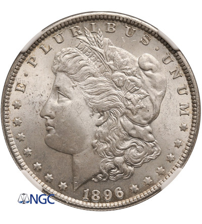 USA. Morgan Dollar 1896, Philadelphia - NGC MS 64