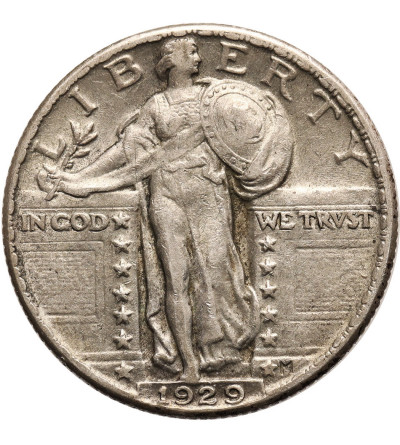 USA. 25 Cents (Standing Liberty Quarter) 1929, Philadelphia