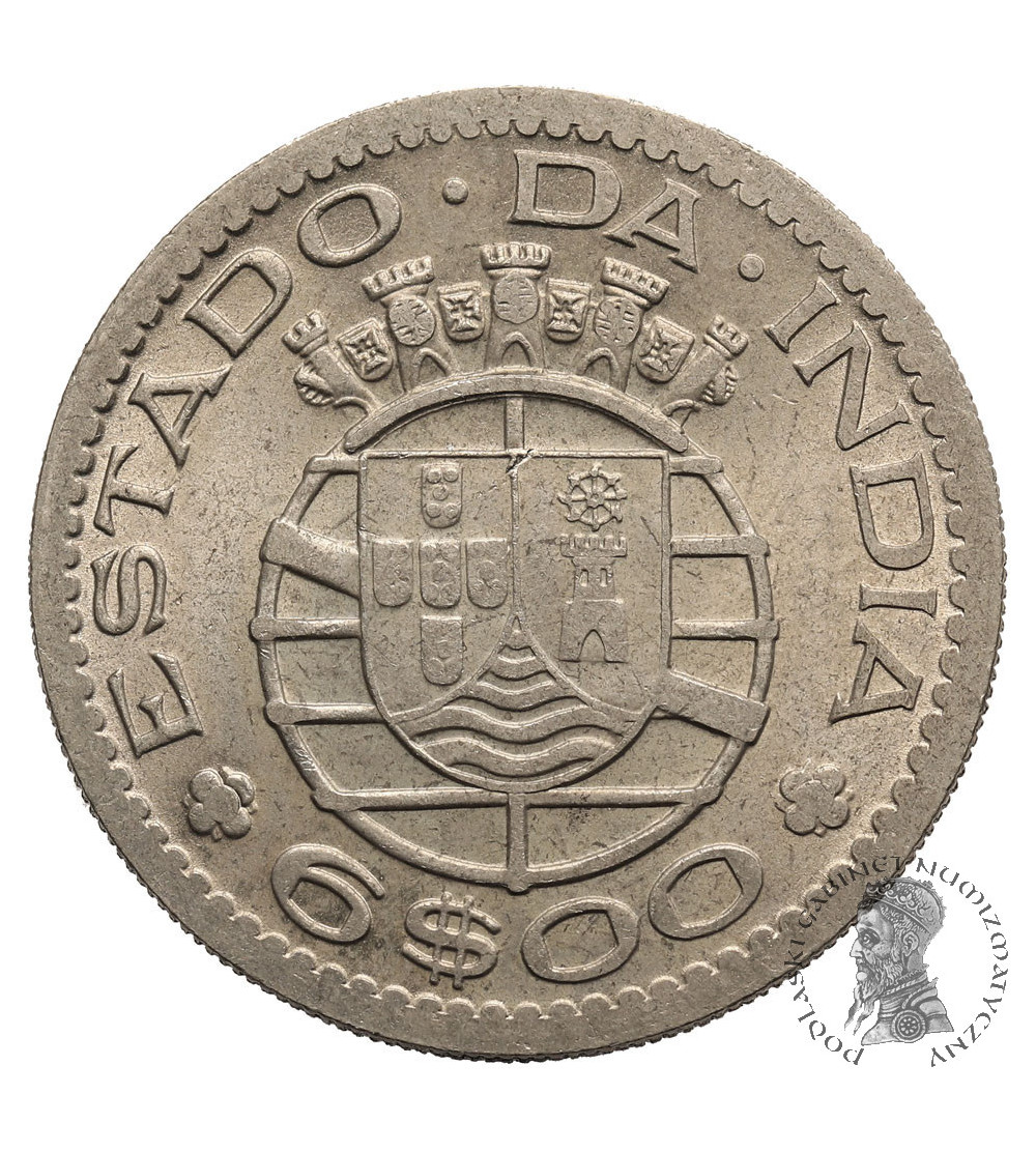 India Portuguese. 6 Escudos 1959
