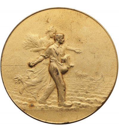 France, Burgundy. Commemorative medal of the Agricultural Society of the Canton of Seurre, circa 1910
