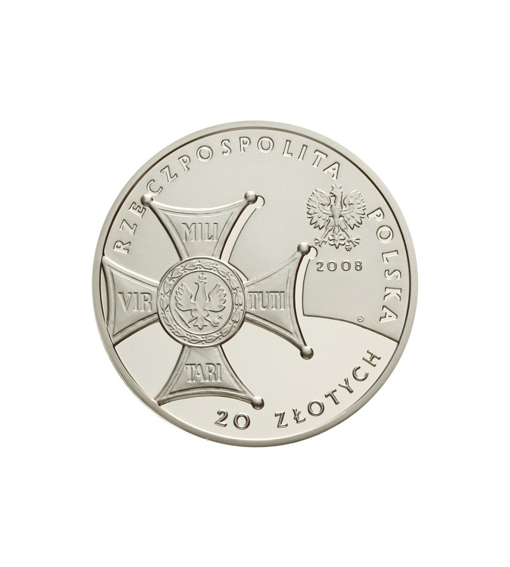 20 złotych 2008 - 90 rocz. Odzyskania Niepodległości 20 złotych 2008 - 90 rocz. Odzyskania Niepodległości