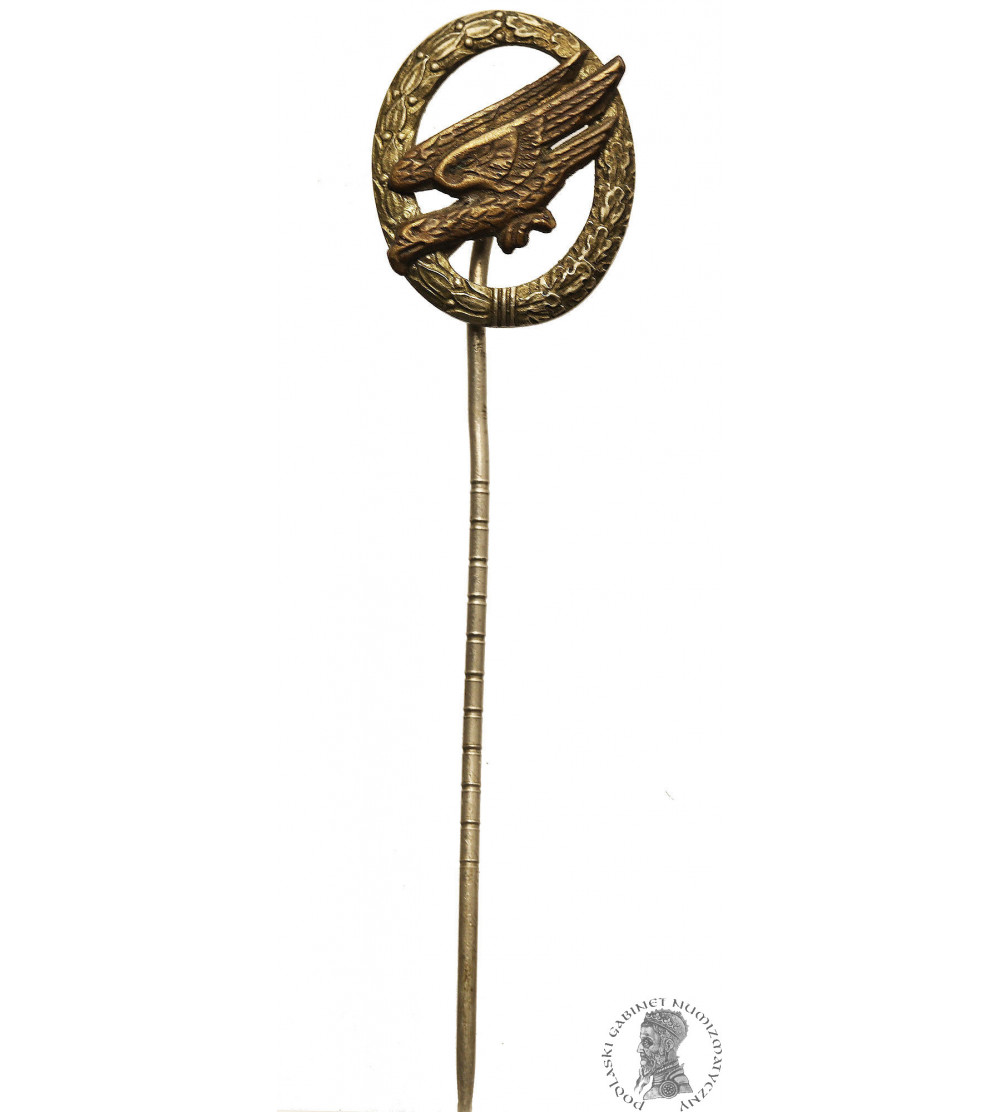 Germany, Federal Republic. Bundeswehr. Miniature of the Paratrooper Badge, ca. 1955-1960