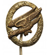 Germany, Federal Republic. Bundeswehr. Miniature of the Paratrooper Badge, ca. 1955-1960